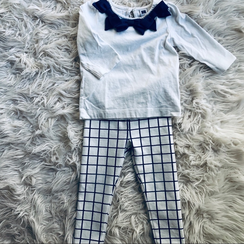 Janie and Jack Girls 2T outfit